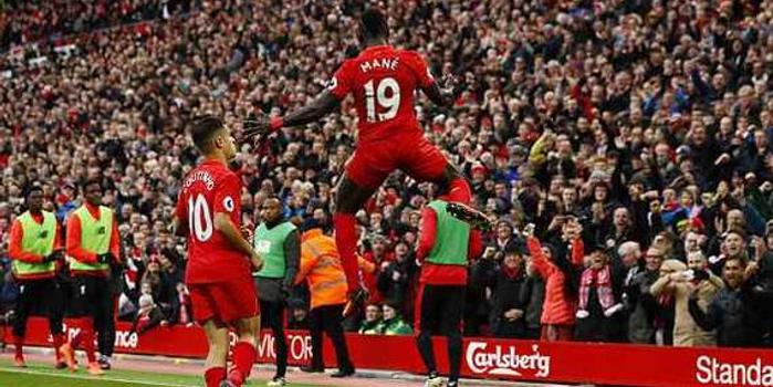  利物浦金球制胜登顶圣诞榜首